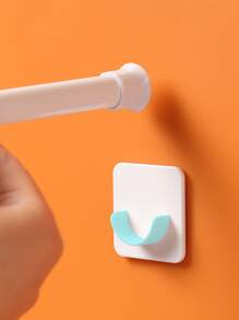 2入組素色牆面掛鉤 - 白色 - 查看 6