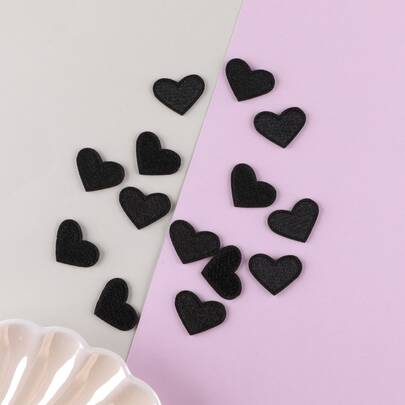 8入組愛心刺繡熨燙貼片