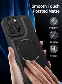 TPU Magsafe Không dây từ tính Vỏ sạc - màu đen - Xem 5