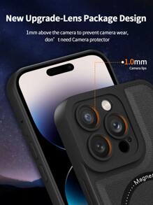 TPU Magsafe Không dây từ tính Vỏ sạc - màu đen - Xem 7