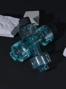 1 pieza Botella de agua en forma de pesa - Azul - Ver 7