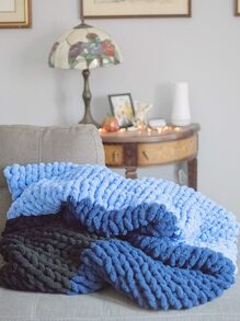 Hilo De Lana Grueso Para Tejer A Mano, Hilo Grueso Para Zapatos De Ganchillo, Bordado A Mano, 1 Ud./2 Uds. - azul real - Ver 3