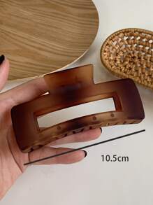 Vuốt tóc hình chữ nhật để sử dụng hàng ngày cho các cô gái Kiểu tóc giản dị - màu nâu - Xem 5