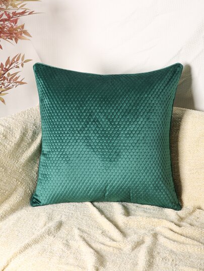 1pc Solid Cushion Cover Without Filler
