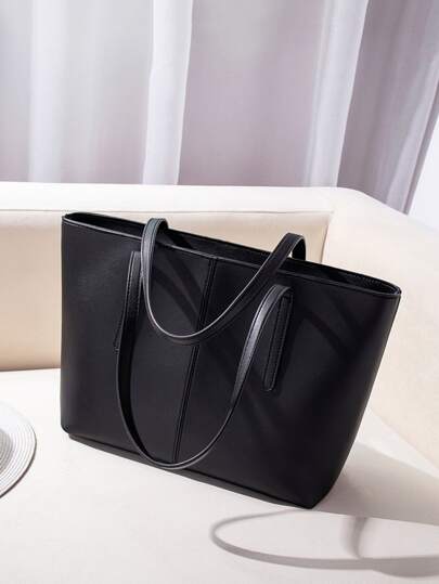 Lightweight, Business Casual Minimalist Shoulder Tote Bag For Teen Girls Women College Students, Rookies & White-Collar Workers Perfect For Office, College, Work, Business, Commute, Outdoors, Travel, Outings School Bag, School Bookbag, Portable, Lightweight, Suitable For Teen Girls Women College Students, White-Collar Workers, Perfect For Back To School, College, Office, Work, Business, Commute, Work Bag Women, Ideal For Everyday Elegance & Special Occasions, Eye-Catching Work Bags For Women