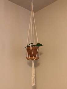 2pcs Woven Hanging Basket - Multicolor - View 3