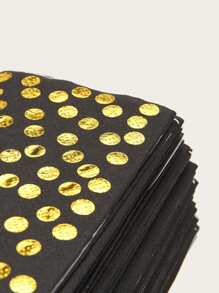 25pcs Polka Dot Disposable Napkin - Multicolor - View 2