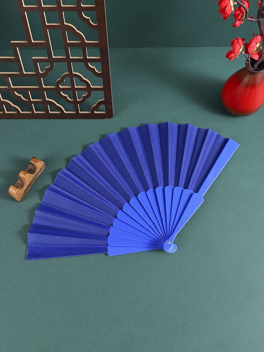1pc Plain Color Fan