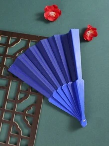 1pc Plain Color Fan