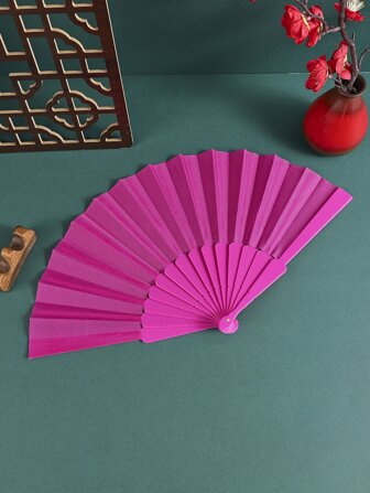 Breezier 1pc Chinese Style Retro Fan, Suitable For Festivals And Parties