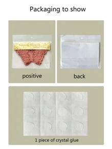 12pcs 3D Butterfly Sticker, Rose Gold Hollow Paper Butterfly Wall Decoration For Home Decor - Rose Gold - View 4