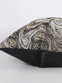1入組現代簡約黑色提花坐墊套，適用於沙發、客廳、臥室，規格45cm * 45cm，17.7英寸 * 17.7英寸，適用於家庭、辦公室和房間裝飾（不包含坐墊內襯） - 彩色 - 查看 6