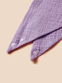 2pcs Baby Random Pattern Bandana Bib - Multicolor - View 6