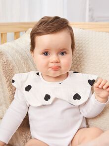 2入組嬰兒隨機圖案圍兜 - 彩色 - 查看 2