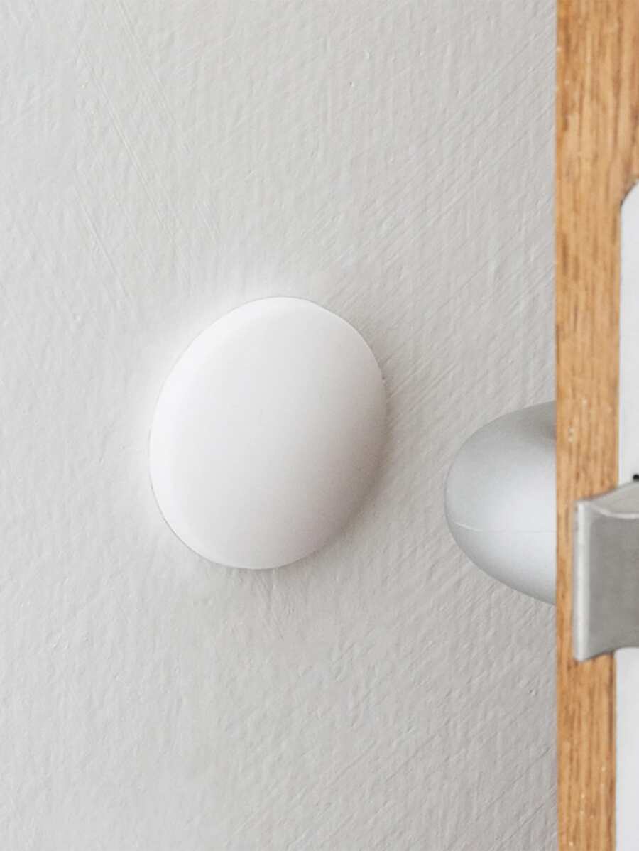 1 miếng đệm chống va chạm màu trơn - trắng - Xem 1