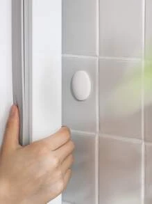 1 miếng đệm chống va chạm màu trơn - trắng - Xem 8