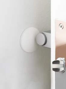1 miếng đệm chống va chạm màu trơn - trắng - Xem 5