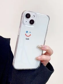 Funda para móvil con dibujos animados expresión - Multicolor - Ver 2