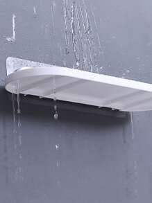 1 Treo Tường ABS Phòng Tắm Giá Đựng Đồ, Chắc Chắn Đơn Giản Có Thể Giặt Kệ Lưu Trữ Đơn Vị Cho Phòng Tắm Giặt - trắng - Xem 6