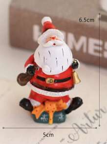 1pc Christmas Santa Claus Shaped Random Decoration Craft - Multicolor - View 5