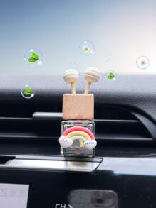 Cartoon Rainbow Decor Car Air Freshener - Clear - View 1