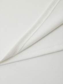 Manfinity Roghcode Men Letter & Figure Graphic Oversized Tee - White - View 4