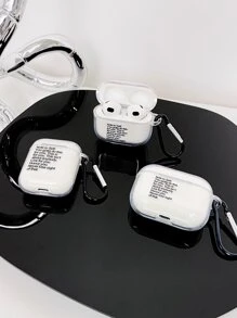 1 Miếng Đồ họa Chữ cái Ốp Clear tương thích với Airpods Đối với AirPods1/2 AirPods - Nhiều màu - Xem 3