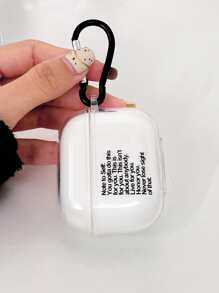 1 Miếng Đồ họa Chữ cái Ốp Clear tương thích với Airpods Đối với AirPods1/2 AirPods - Nhiều màu - Xem 6