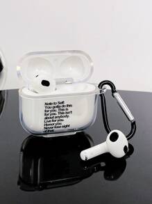 1 Miếng Đồ họa Chữ cái Ốp Clear tương thích với Airpods Đối với AirPods1/2 AirPods - Nhiều màu - Xem 8