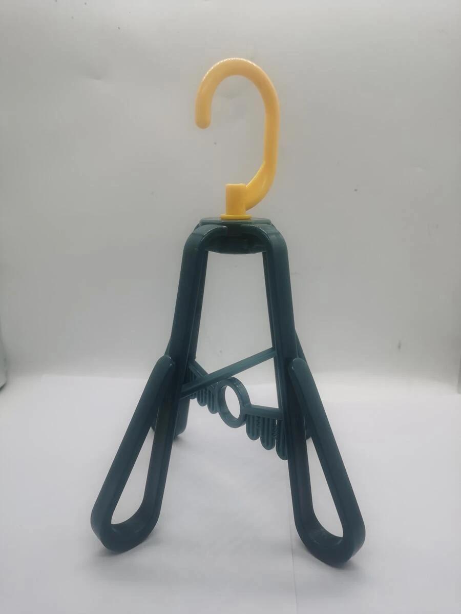 1pc Foldable Plastic Shoes Storage Rack - Multicolor - View 1