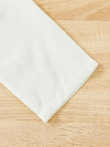 SHEIN Girls Cami Top & Trousers & Drop Shoulder Coat - Multicolor - View 5