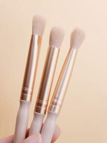 5pcs Makeup Brush Set With Storage Box , Travel Essentials,Brush Set,Makeup Brush Kit,Make Up Brush Set,Make Up Set Complete,Makeup Brush Set,Complete Makeup Kit,Brush Kit,Brushes Makeup Set,Makeup Gift Set - Apricot - View 3