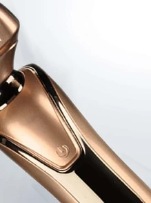 Hombres Maquinilla de afeitar 4 en 1 eléctrico - Dorado - Ver 2