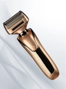 Hombres Maquinilla de afeitar 4 en 1 eléctrico - Dorado - Ver 4