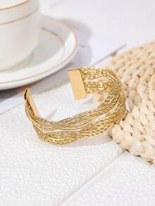 1 pieza Alzapaños de cortina con diseño girante - Dorado - Ver 4