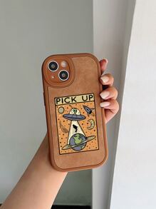 Kansdesign Funda para móvil con estampado de letra