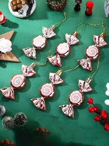 6入組聖誕糖果懸掛裝飾用品 - 彩色 - 查看 5