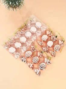 6入組聖誕糖果懸掛裝飾用品 - 彩色 - 查看 6