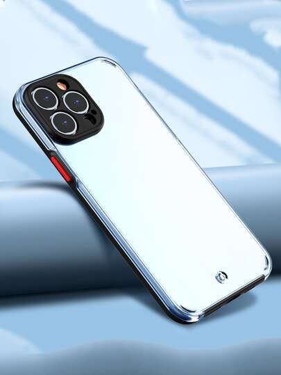 对比边框透明手机壳，国际版，非国内版