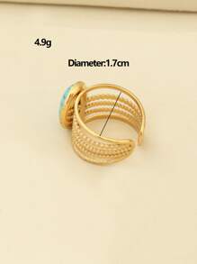 NAIZHU Vòng cổ trang trí màu ngọc lam - Nhiều màu - Xem 6