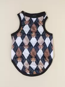 PETSIN 小熊印花寵物背心