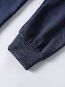 Manfinity Camiseta Polo De Hombre De Hombro Caído De Ajuste Holgado Con Bordado De Letras