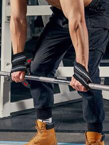 2pcs Barbell Assisted Pull Band - Black and White - View 2