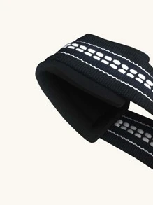 2pcs Barbell Assisted Pull Band - Black and White - View 3