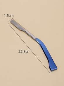 1 pieza Hombres de acero inoxidable Cuchilla de afeitar sin Cuchilla - Multicolor - Ver 5