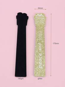 Giáng sinh 3 cái Bông tuyết & Cây Mẫu móng tay - Nhiều màu - Xem 5