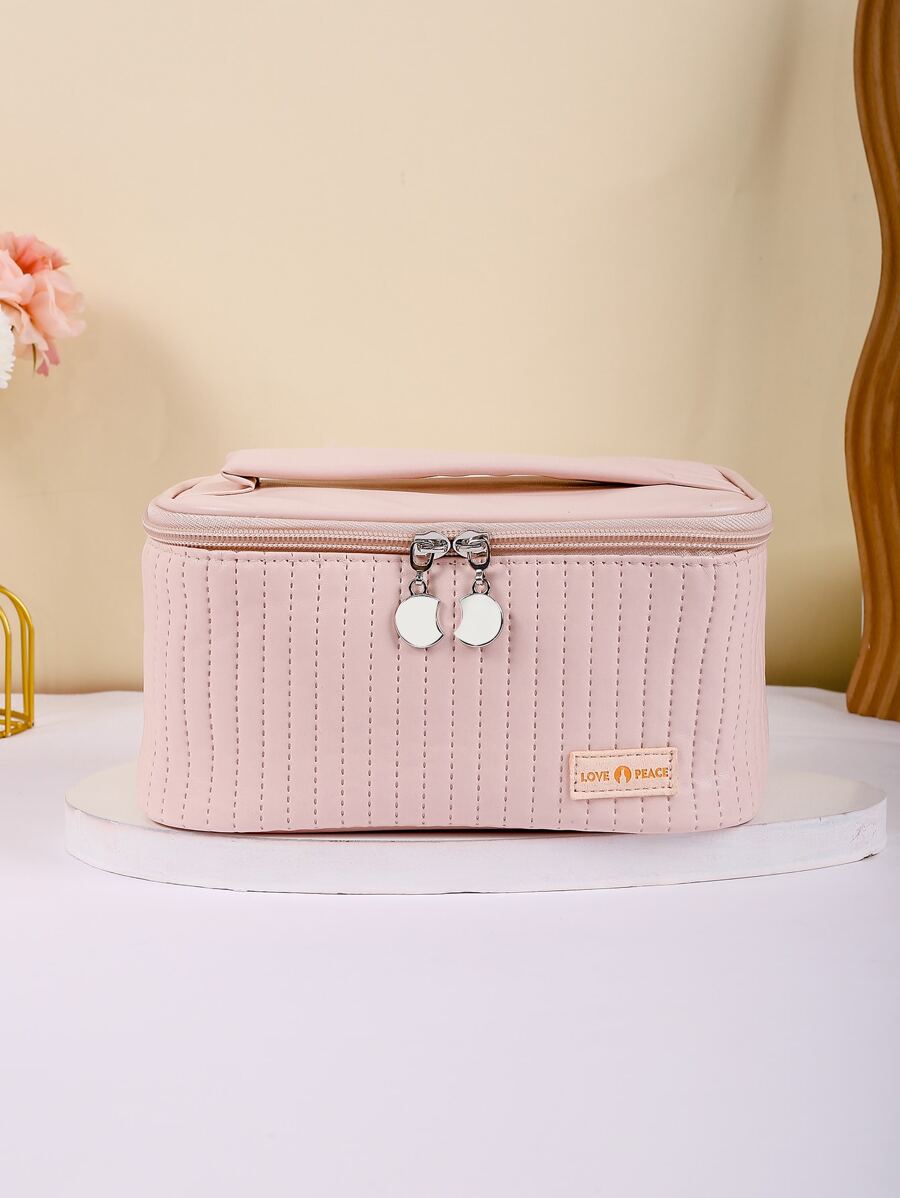 PU Square Makeup Bag Storage Makeup Organizer Makeup Case | SHEIN USA