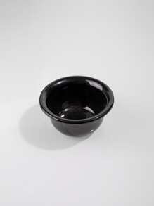 Cuenco de burbujas para jugar a la barba de plástico, cuenco de espuma de afeitar para barbería, cuenco para jabón de burbujas, 1 pieza, negro - Negro - Ver 1