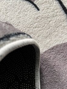 Cartoon Cat Pattern Rug - Multicolor - View 2