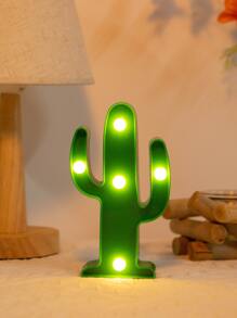 1 Pieza Lámpara Con Forma De Cactus - Amarillo - Ver 2